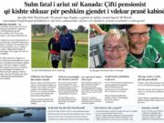 Sulm fatal i ariut në Kanada: Çifti pensionist që kishte shkuar për peshkim gjendet i vdekur pranë kabinës