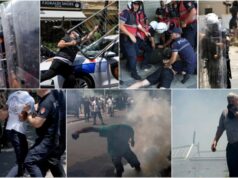 Përshkallëzohet protesta para Kuvendit: 5 orë përplasje, mbi 20 të shoqëruar, 15 policë dhe 4 qytetarë të lënduar; beteja kalon te komisariatet dhe te narrativa ndërkombëtare