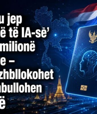 Tajlanda u jep “pasaportë të IA-së” deri në 5 milionë qytetarëve – ChatGPT zhbllokohet pasi grumbullohen 100 pikë