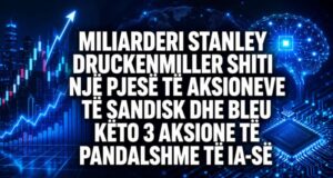 Miliarderi Stanley Druckenmiller sapo shiti një pjesë të aksioneve të Sandisk dhe bleu këto 3 aksione të pandalshme të inteligjencës artificiale (IA)