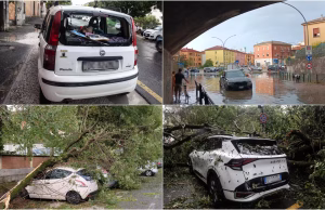 BRESHRI GJIGANT GODITI EUROPËN: 10.000 MAKINA TË DËMTUARA NË CREMONA, DHJETËRA TË LËNDUAR NË ZVICËR – KOKRRA DERI NË 8 CM NË ITALI