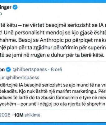 Studiues brenda Anthropic paralajmërojnë se IA-ja mund të zhdukë njerëzimin