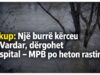 SHKUP/ Një burrë kërceu në lumin Vardar, dërgohet në spital