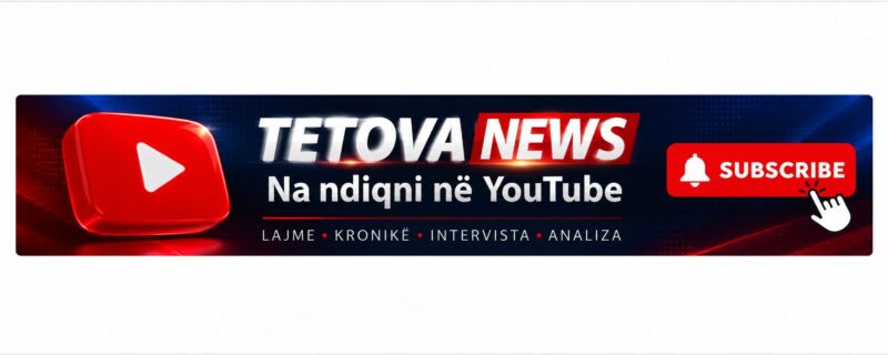 Tetova News - Na ndiqni në YouTube