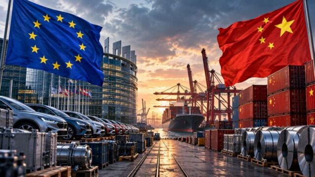 Europe–China Port Trade Standoff