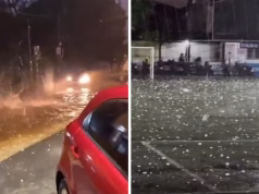 Breshër i jashtëzakonshëm godet Paraguajin: Xhama të thyer, çati të shpuara dhe dhjetëra linja elektrike jashtë funksionit (VIDEO+FOTO)