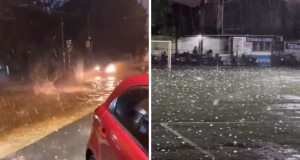 Breshër i jashtëzakonshëm godet Paraguajin: Xhama të thyer, çati të shpuara dhe dhjetëra linja elektrike jashtë funksionit (VIDEO+FOTO)