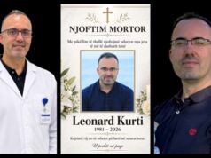 Ndahet nga jeta në moshën 45-vjeçare Leonard Kurti, drejtor i Biokimisë Klinike në QKUK – la pas dy djem të vegjël