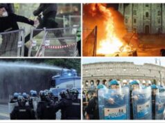 Italia në protestë kundër kostos së jetesës dhe riarmatimit: Përplasje në disa qytete, mobilizimi vazhdon edhe sot